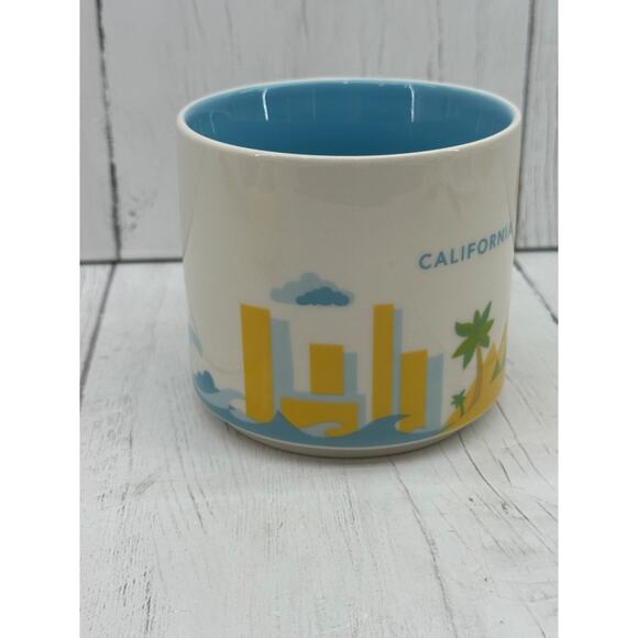 Starbucks You Are Here California Mug Coffee Cup 14 fl oz Displayed Only 2016 - Picture 2 of 7